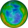 Antarctic Ozone 1991-08-18
